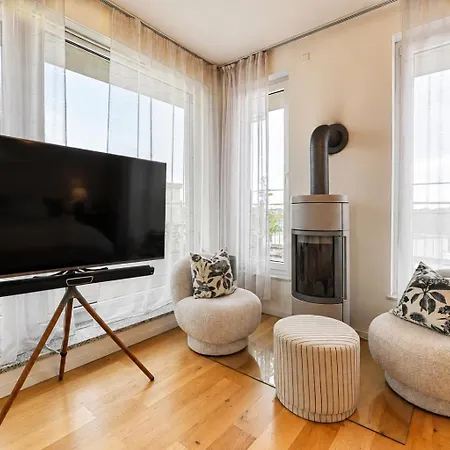 Appartement Skyline Penthouse Rooftop Terrace & Downtown *