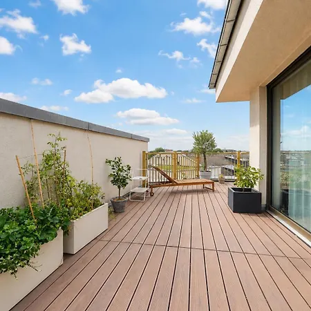 Appartement Skyline Penthouse Rooftop Terrace & Downtown *