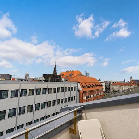 Skyline Penthouse Rooftop Terrace & Downtown Appartement *
