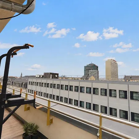 Appartement Skyline Penthouse Rooftop Terrace & Downtown Leipzig